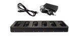 X6WC-* 6 way desktop charger