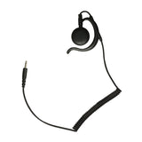 WPEH 3.5mm Large black earpiece.