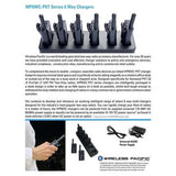 Desktop 6 Way Charger for Kenwood PKT-23 ProTalk LT radios