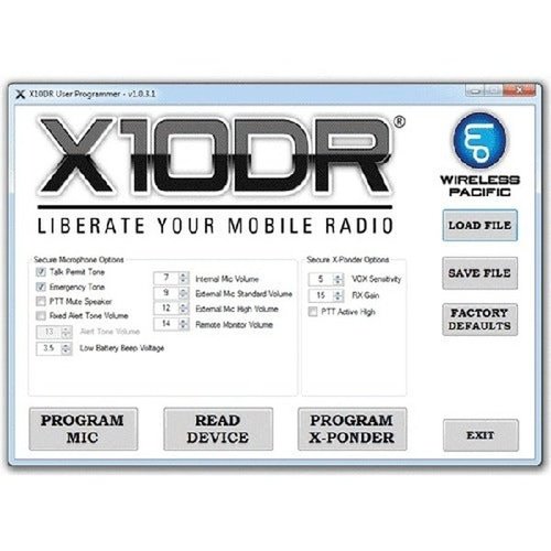 XFPK - X10DR Elite/ Pro Field Programmming Kit - X10DR DIRECT GLOBAL STORE